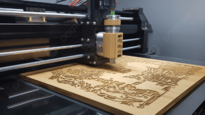 pngtree tv making a wooden piece in cnc picture image 3412152